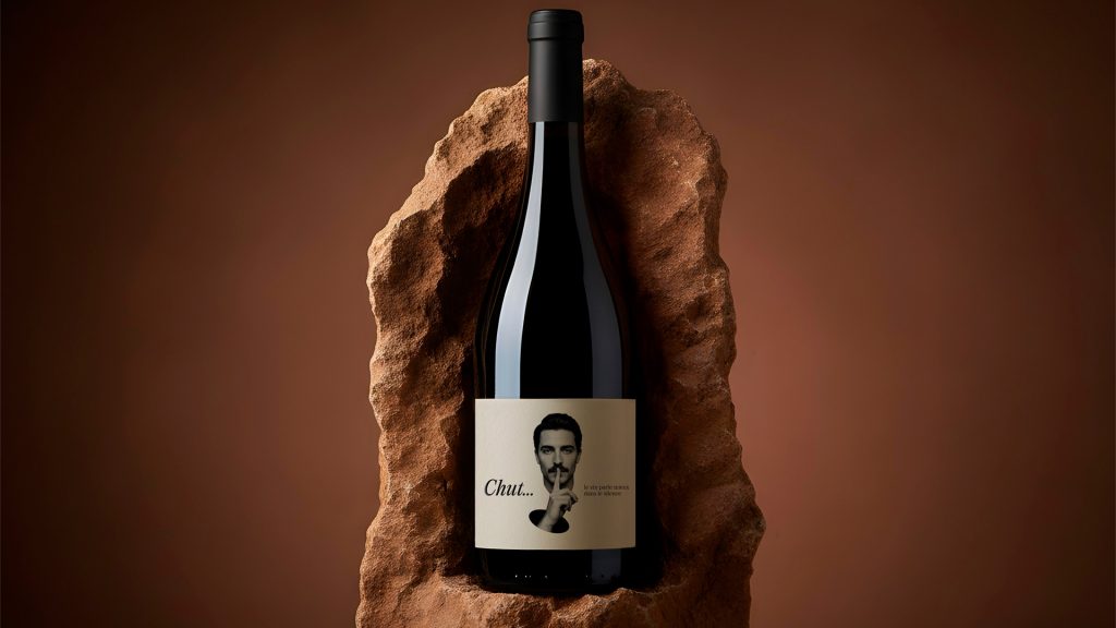 Etiqueta de vino Chut - Bordeaux
